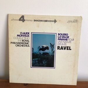 Maurice Ravel, Claude Monteux Conducting The Royal Philharmonic Orchestra, Boler